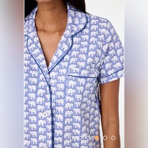 Roller Rabbit Pajama Top Size Medium